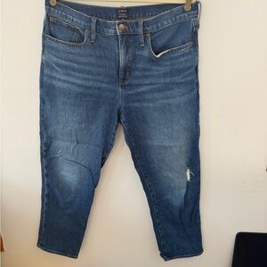 J. Crew relaxed Boyfriend Jeans - Classic Blue size 30